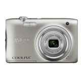Digitalni fotoaparat NIKON Coolpix A100, 20 Mpixela, 5x optički zoom, SD/SDHC/SDXC, USB, srebrni + SD/8GB