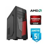 Računalo INSTAR Gamer Cyber Victory, AMD 9600 up to 3.4GHz, 8GB DDR4, 1TB HDD, AMD Radeon RX560 2GB, 5 god jamstvo - AKCIJA