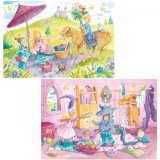Slagalica RAVENSBURGER, In The Castle Garden, u vrtu dvorca, 2x20 komada