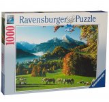 Slagalica RAVENSBURGER, Berchtesgaden gegen Watzmann, 1000 komada