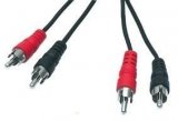 Kabel AUDIO VALUELINE 2x cinch (M) na 2x cinch (M) 1.5m bulk Cable-452