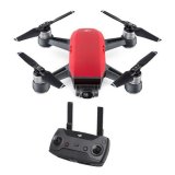 Dron DJI Spark + GRATIS daljinski upravljač, Lava Red, FullHD kamera, 2-osni gimbal, crveni