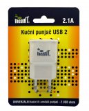 Punjač MEANIT, kućni USB, sa 2 Priključka 2.1A