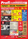 Profi baucentar katalog Akcija 06.09. do 20.10. Zg, Ri, Slavonija