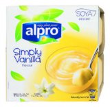 Soja puding vanilija Alpro 4x125g