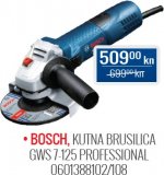 Kutna brusilica GWS 7-125 Professional Bosh