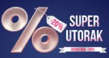 Roses letak Super utorak -20% u prodavaonicama Timberland, Shooster, Benetton outlet, OVS, Tom Tailor 23.10.2018.