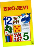 Vježbenica slagalica slova, brojevi