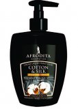 Tekući sapun cotton&silk ili argan Afrodita 300 ml
