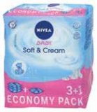 Vlažne maramice Nivea baby Soft & Cream 4x63 kom