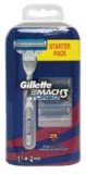 Brijač + 3 patrone Gillette Mach3 Turbo 