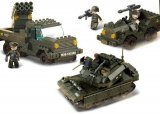 Kockice za slaganje Kopnena vojska set/Army set Sluban M38-B6800