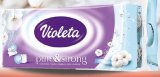 Troslojni toaletni papir Pure&Strong Violeta 10/1