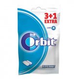 Dražeje pepermint Orbit 56 g 3+1 gratis