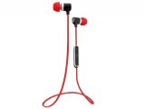 Slušalice VIVANCO TRAVELLER AIR 4, in-ear, s mikrofonom, flat kabel, bluetooth, crvene