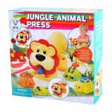 Masa za modeliranje PLAYGO 8646, Jungle Animal Press, životinje iz džungle, set