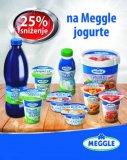 -25% na jogurte Meggle