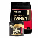 100% Whey Gold Standard 2,7 kg + Pre Workout, 88 g GRATIS