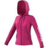 adidas ESS LIN FZ HD, ženska jakna za fitnes, roza
