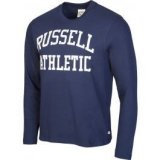 Russell Athletic L/S CREW NECK TEE WITH LOGO PRINT, muška majica, plava