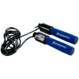 Energetics DIGITAL JUMP ROPE FOAM, vijača, crna