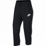 Nike W NSW OPTC SNKR PANT, ženske hlače trenirka, crna