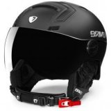 Briko STROMBOLI VISOR V1, skijaška kaciga, crna