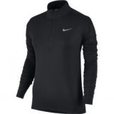 Nike W NK DRY ELMNT TOP HZ, ženska majica za trčanje, crna