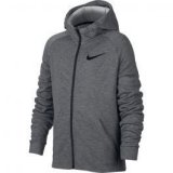 Nike B NK DRY HOODIE FZ FLC, dječja jakna za fitnes, crna