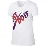 Nike G NSW TEE V ZIG ZAG JDI, majica, bijela