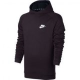 Nike M NSW AV15 HOODIE PO FLC, muški pulover, crvena