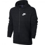 Nike M NSW HOODIE FZ AV15 KNIT, muška jakna, crna