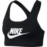 Nike NIKE PRO CLSC SWSH BRA FUTURA, ženski sportski top, crna