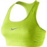 Nike W NK VICTORY COMPRESSION BRA, ženski sportski top, siva