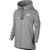Nike W NSW AV15 HOODIE FZ, ženska jakna za fitnes, bijela