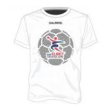 Salming MAJICA Ž.KR.2018007 EURO 2018, ženska majica, bijela