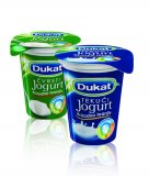 Tekući 2,8% m.m. ili čvrsti jogurt 3,2% m.m. Dukat 180 g