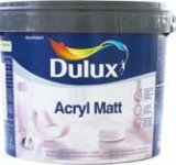 Bijela boja za unutarnje zidove Dulux Acryl Matt 10 l