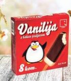 Sladoled štapić vanilija Smiješak 560 ml (8x70 ml)