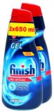 Gel za strojno pranje posuđa Finish 2 x 650 ml