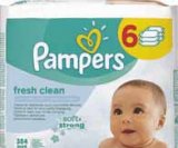- 25% na dječje vlažne maramice Pampers