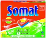 Tablete za strojno pranje posuđa Somat All in 1