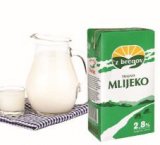 Trajno mlijeko 2,8% m.m. 'z Bregov Vindija 1 l