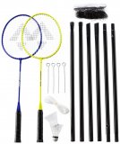 Tecnopro Speed 200-2 player net set, set za badminton, žuta