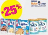 -25% na sva Nestle Nan zamjenska mlijeka za bebe i baby deserte
