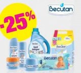 -25% na svu Becutan kozmetiku za bebe i deterdžente