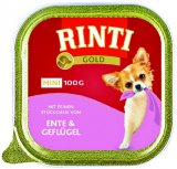 Mokra hrana za pse Gold Mini Rinti 100 g