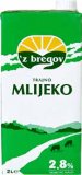 Trajno mlijeko 'Z Bregov 2,8% m.m. 2 l