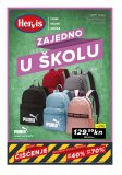 Hervis katalog Zajedno u školu 14.08.2019.-19.08.2019.
