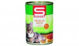 -25% na mokru hranu za mačke S-Budget 415 g